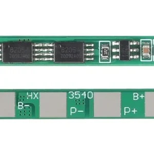 1S 3A 3.7V BMS Devresi Tek Hücreli Lityum İyon Batarya Koruma Kartı ve 18650 Pil Devresi - Pilpunto