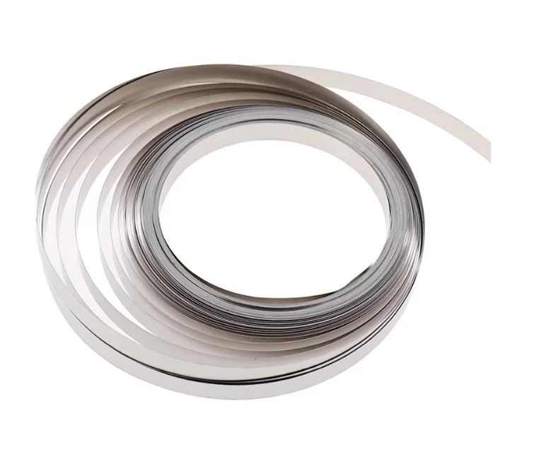 8mm Genişlik 0.20mm Kalınlık Nikel Şerit Yüksek Akım İçin Pil Punta Bandı Rulo Görünümü - Pilpunto